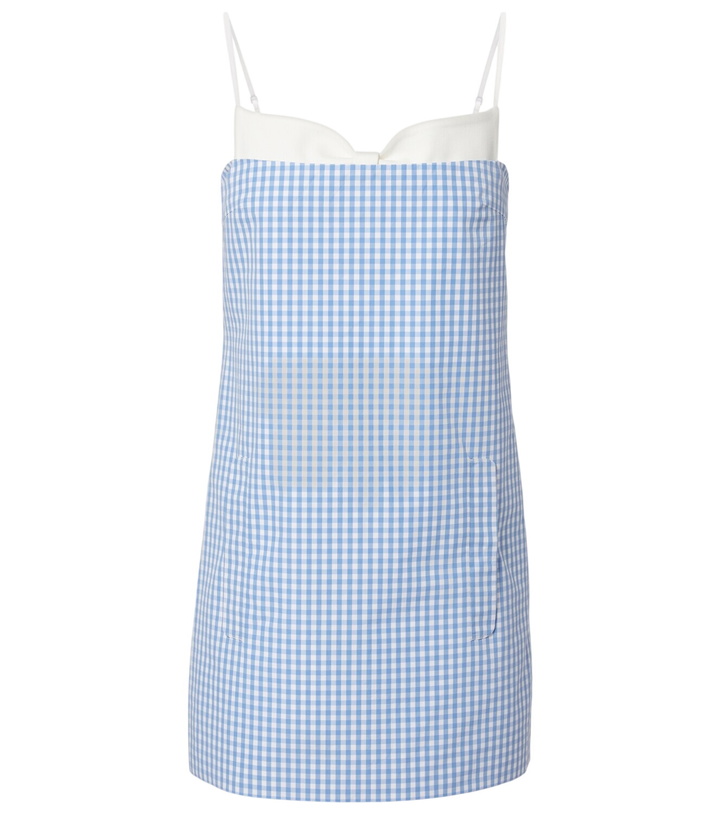 Photo: Shushu/Tong Gingham cotton minidress