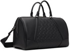 Ferragamo Black Gancini Duffle Bag