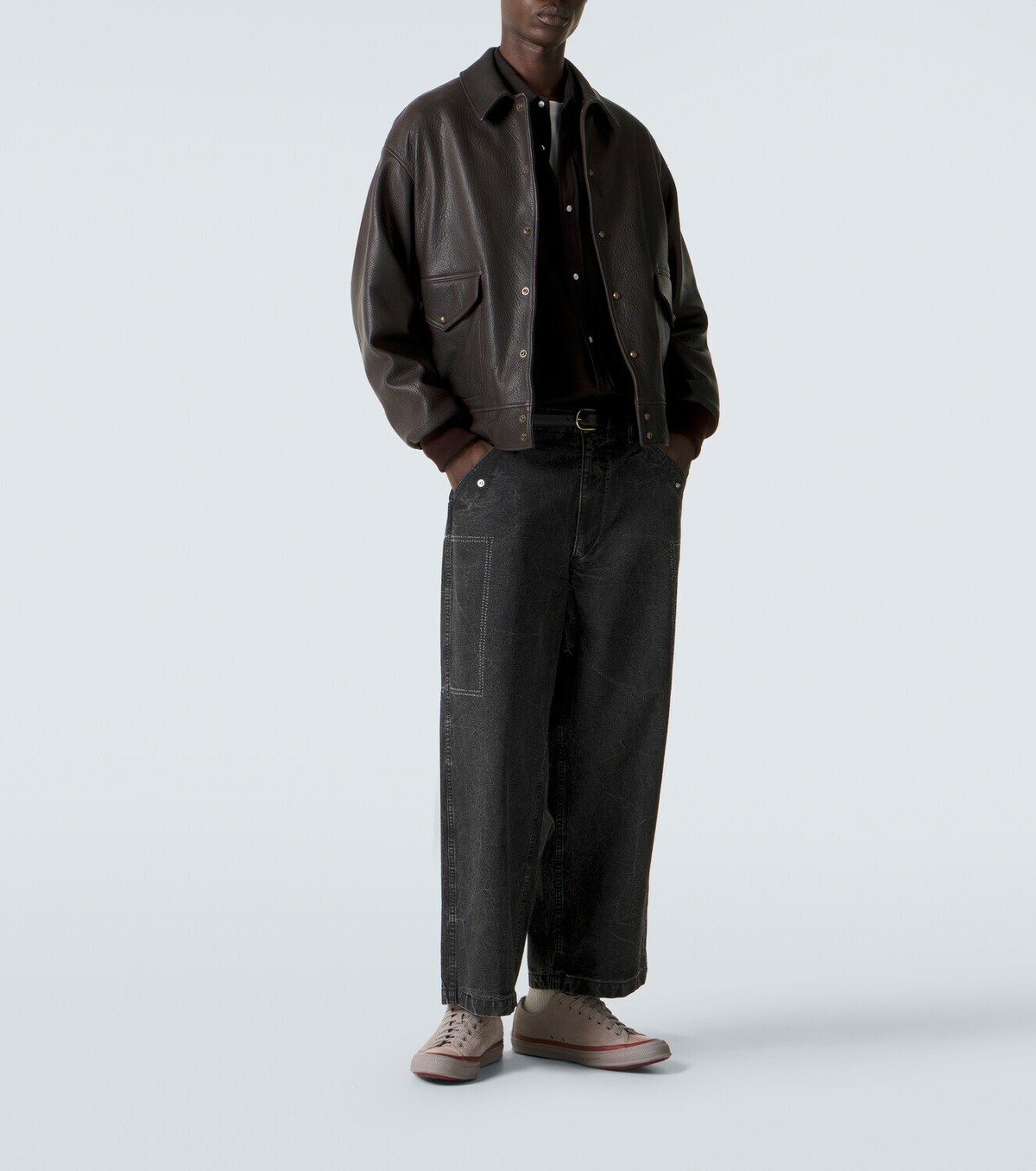 A.Presse A-1 leather blouson jacket A.PRESSE