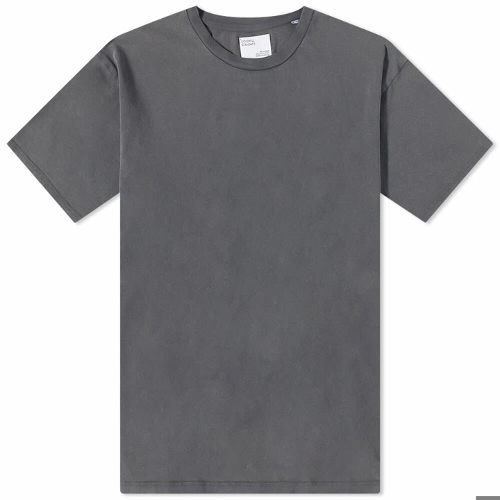 Photo: Colorful Standard Men's Classic Organic T-Shirt in Faded Black