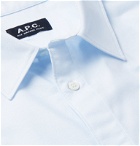 A.P.C. - 92 Cotton Oxford Shirt - Blue