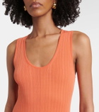 Joseph Ribbed-knit maxi dress