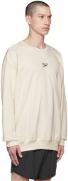 Reebok Classics Off-White Small Vector Sweatshirt