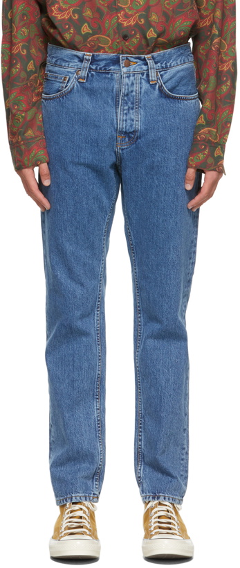 Photo: Nudie Jeans Blue Steady Eddie II Jeans