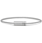 Le Gramme - Le 7 Sterling Silver Diamond Bracelet - Silver