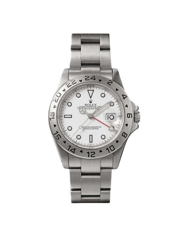 Photo: Stephanie Windsor - Pre-Owned 2002 Rolex Explorer II Automatic 40mm Stainless Steel Watch, Ref. No. 16570
