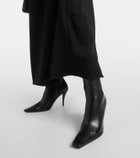 The Row Shrimpton leather ankle boots
