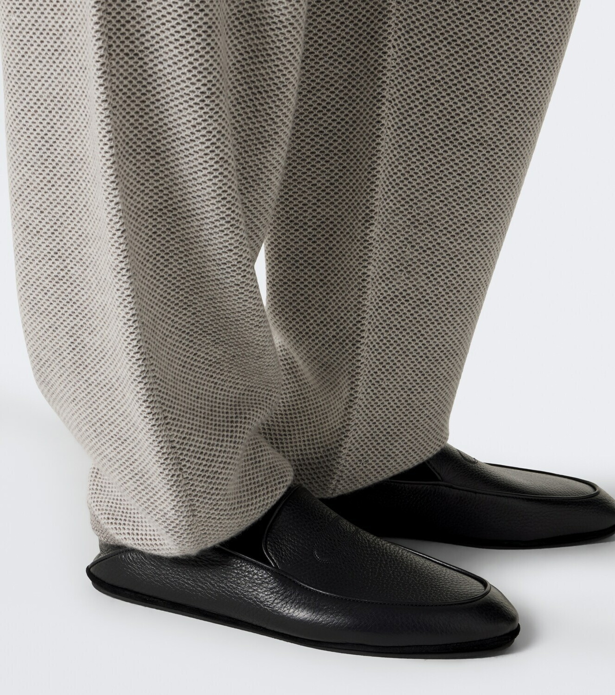 Arch4 Mr Banksy cashmere wide-leg pants