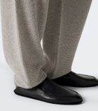 Arch4 Mr Banksy cashmere wide-leg pants