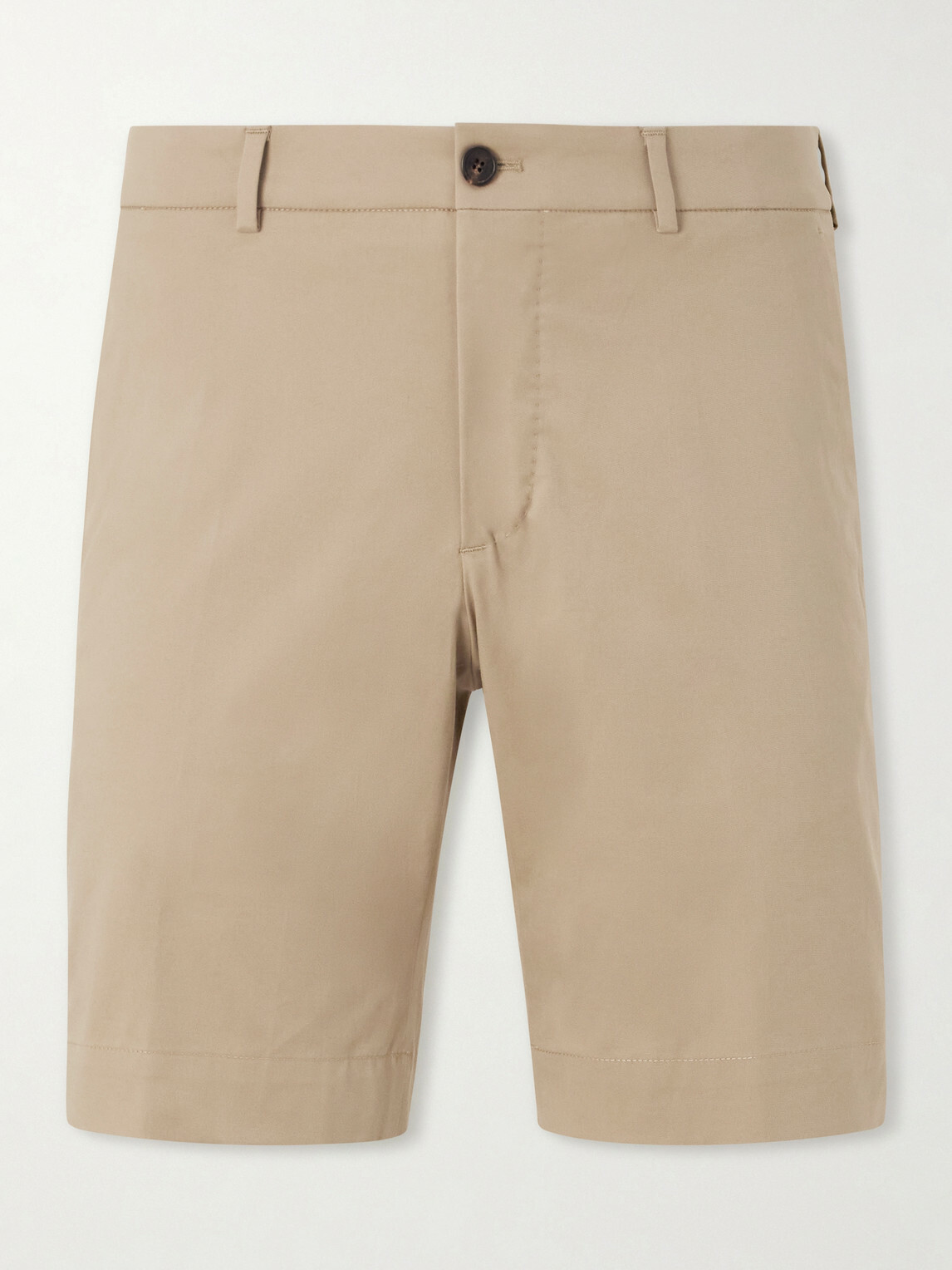 Slowear - Slim-Fit Cotton-Blend Gabardine Chino Shorts - Neutrals