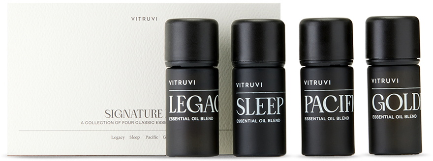 Vitruvi Signature Scent Kit, 4 x 5 mL
