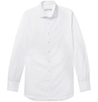 SALLE PRIVÉE - Curtis Slim-Fit Cotton-Poplin Shirt - White