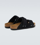 Birkenstock Uji nubuck and suede sandals