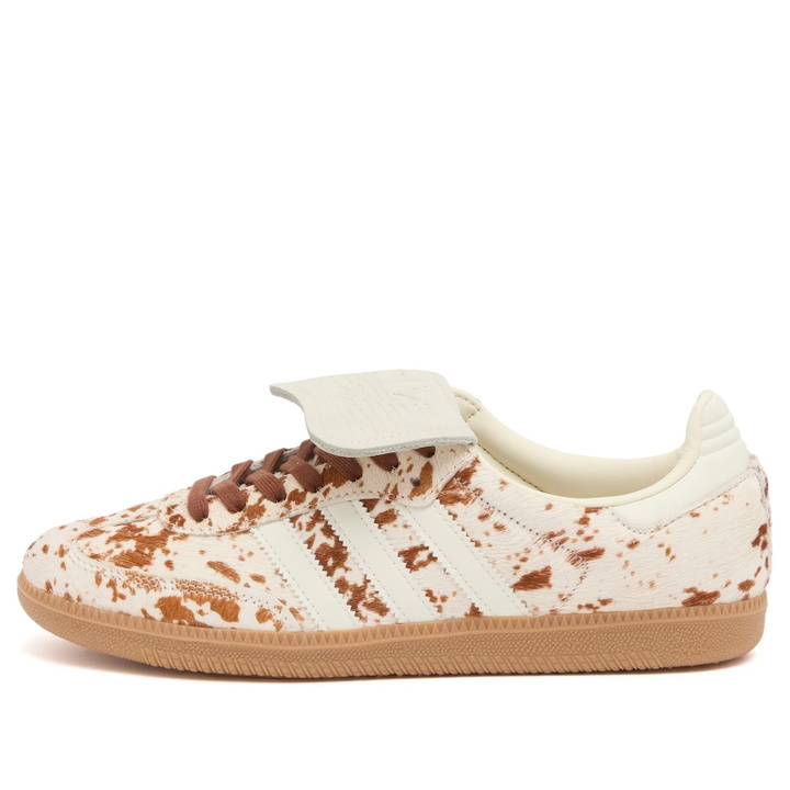 Photo: Adidas Samba Lt Sneaker in Off White/Lucid Pink/Gum