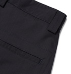 Studio Nicholson - Bionda Wide-Leg Cropped Pleated Virgin Wool Suit Trousers - Blue