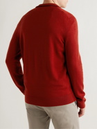 Massimo Alba - Maestrale Cashmere Half-Zip Sweater - Burgundy