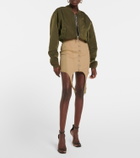 Dion Lee - Distressed twill jacket