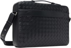Bottega Veneta Gray Getaway Slim Briefcase