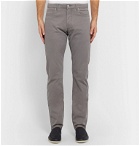 Peter Millar - Wayfare Slim-Fit Tencel and Cotton-Blend Twill Trousers - Gray