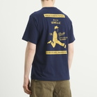 Universal Works Men's x Paraboot Jersey Print T-Shirt in Navy