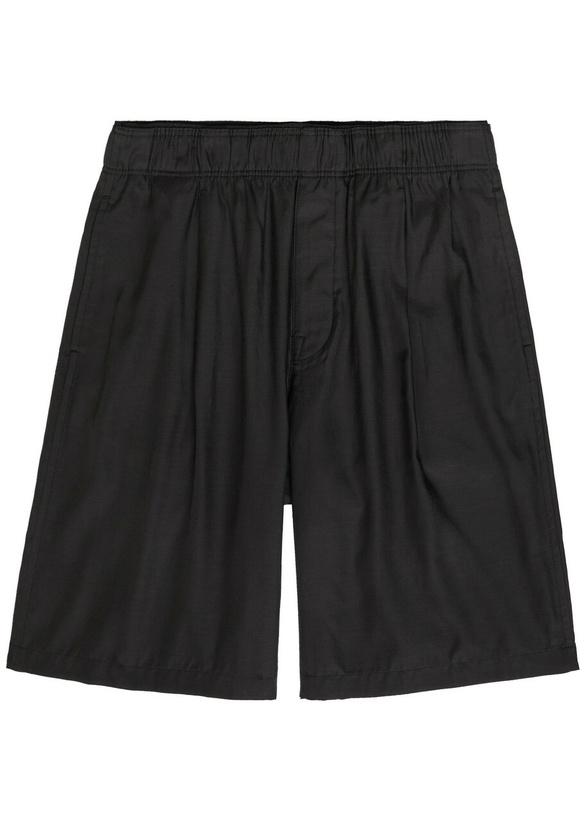 Photo: Our Legacy Leisure Woven Shorts Black
