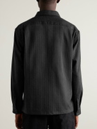 Nili Lotan - Evander Cotton and Linen-Blend Overshirt - Gray