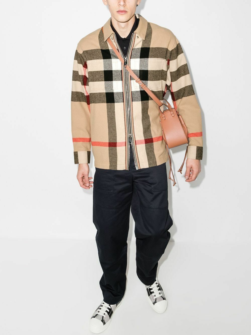 BURBERRY HAGUE シャツ ブルゾン Burberry Hague Check Wool Shirt Jacket Burberry