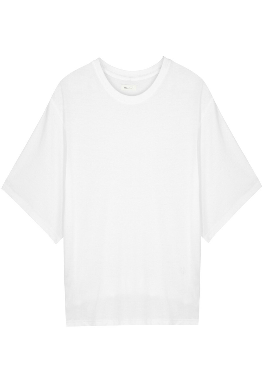 Skall Studio Sandy Cotton T-shirt White