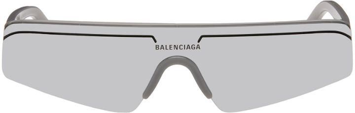 Photo: Balenciaga Gray Ski Sunglasses