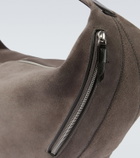 Lemaire Belted suede shoulder bag