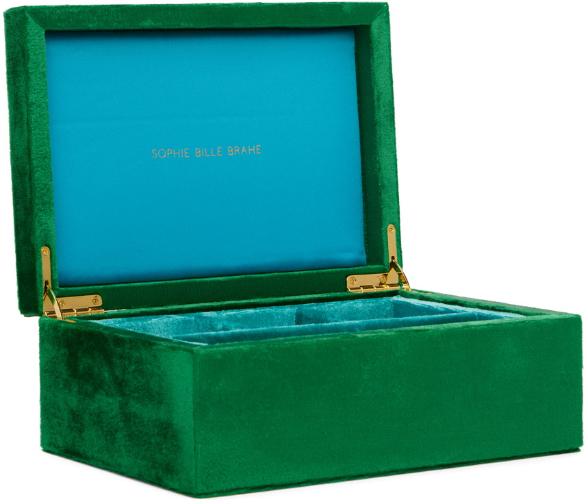 Sophie Bille Brahe Green Large Trésor Jewelry Box