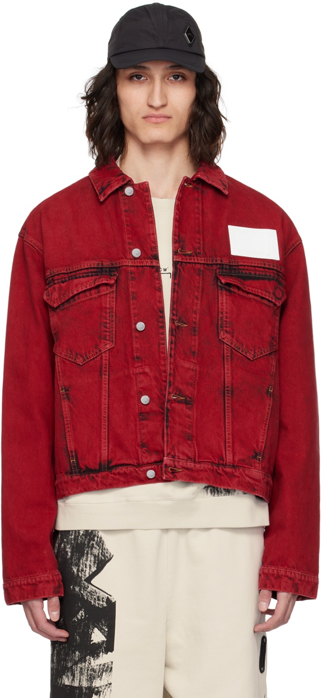 Photo: A-COLD-WALL* Red Strand Denim Jacket
