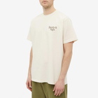 Sporty & Rich Men's Bardot Country Club T-Shirt in Cream/Brown