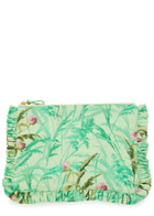 LA Double J Printed Stretch-cotton Hand Pochette Pouch - Multicoloured - One Size