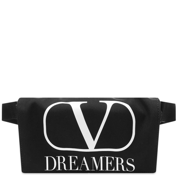 Photo: Valentino V Logo Dreamers Nylon Waist Bag