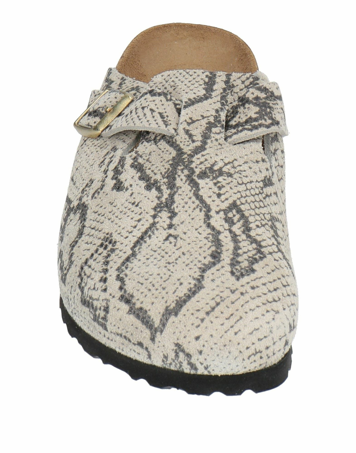 Birkenstock Boston Womens Mules & Clogs Light in Grey