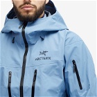 Arc'teryx Men's Alpha SV Jacket in Stone Wash