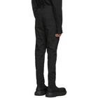 Julius Black Stretch Denim Cargo Pants