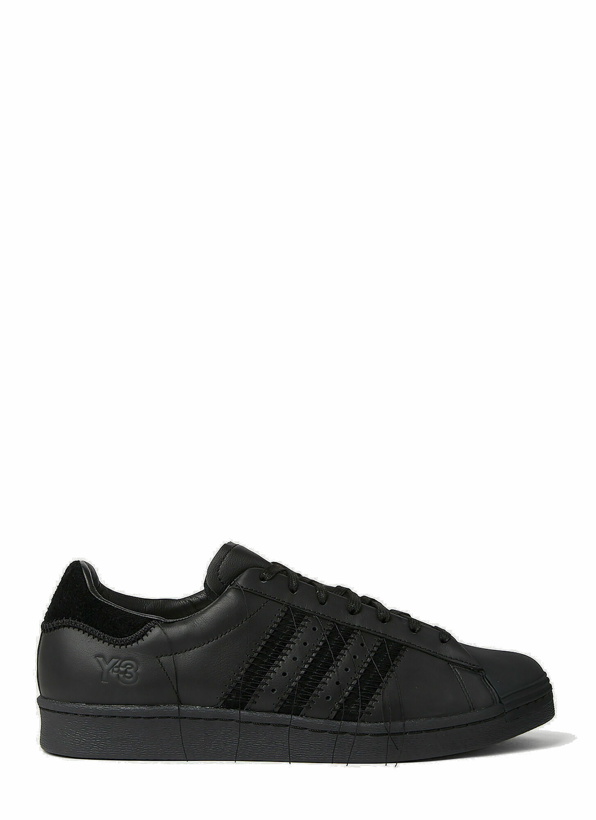 Photo: Y-3 - Superstar Sneakers in Black