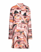 Cedric Charlier Womens Mini dress in Orange