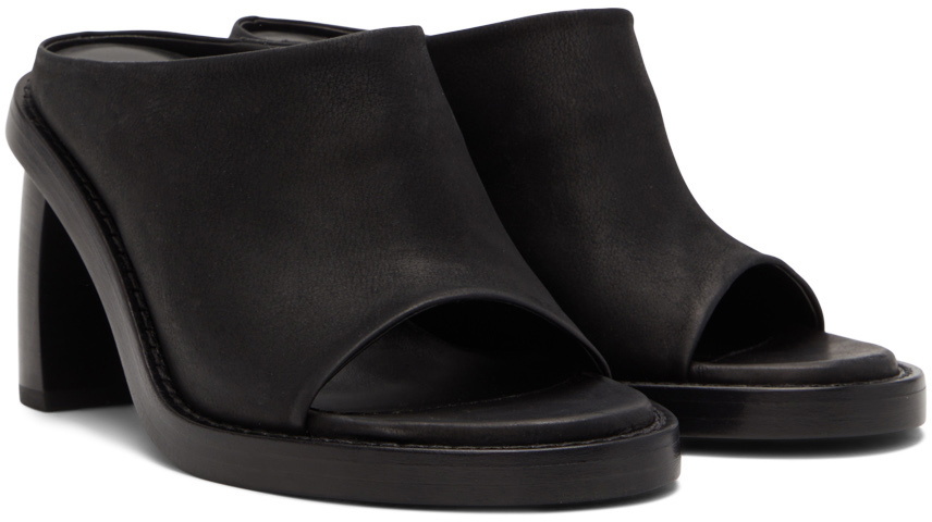 Ann Demeulemeester Black Clara Heeled Sandals