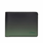 Dime Men's Cursive Gradient Wallet in Green 