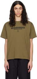Neighborhood Khaki Printed T-Shirt