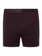 CDLP - Stretch-TENCEL™ Lyocell Boxer Shorts - Brown