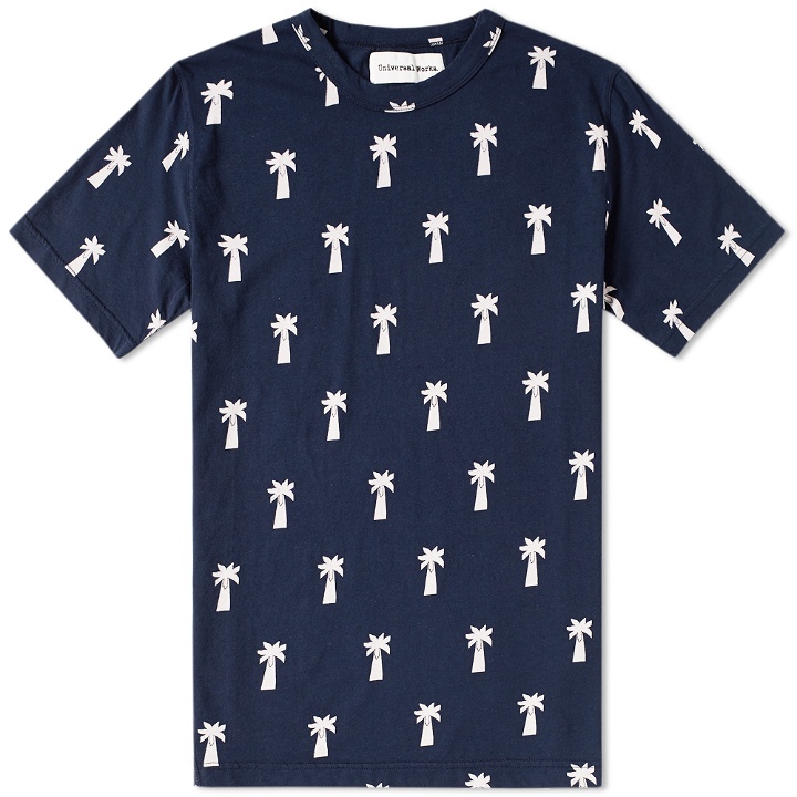 Photo: Universal Works Allover Print Palm Tee