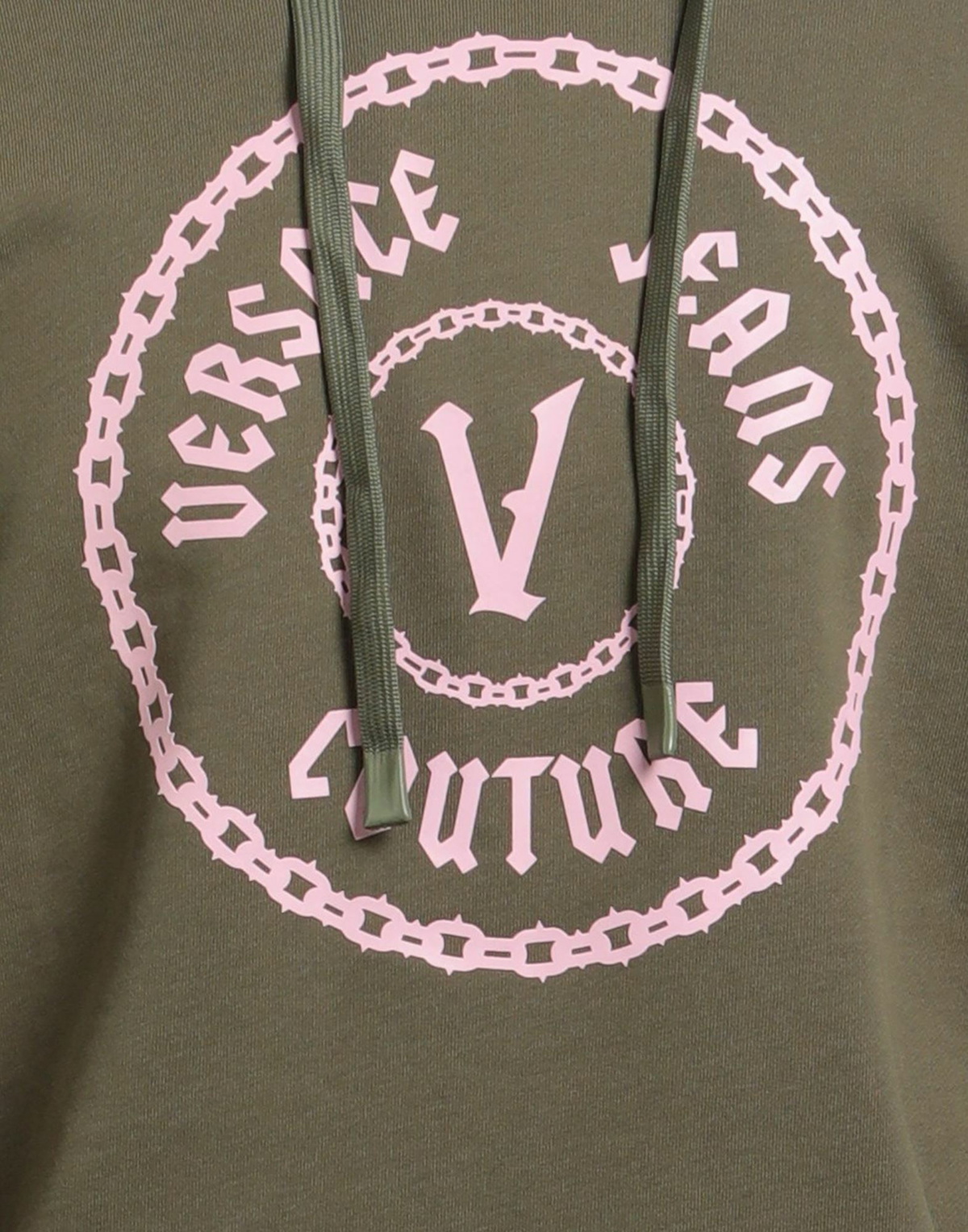 Versace Jeans Couture Mens Sweatshirt Military in Green