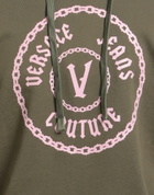 Versace Jeans Couture Mens Sweatshirt Military in Green