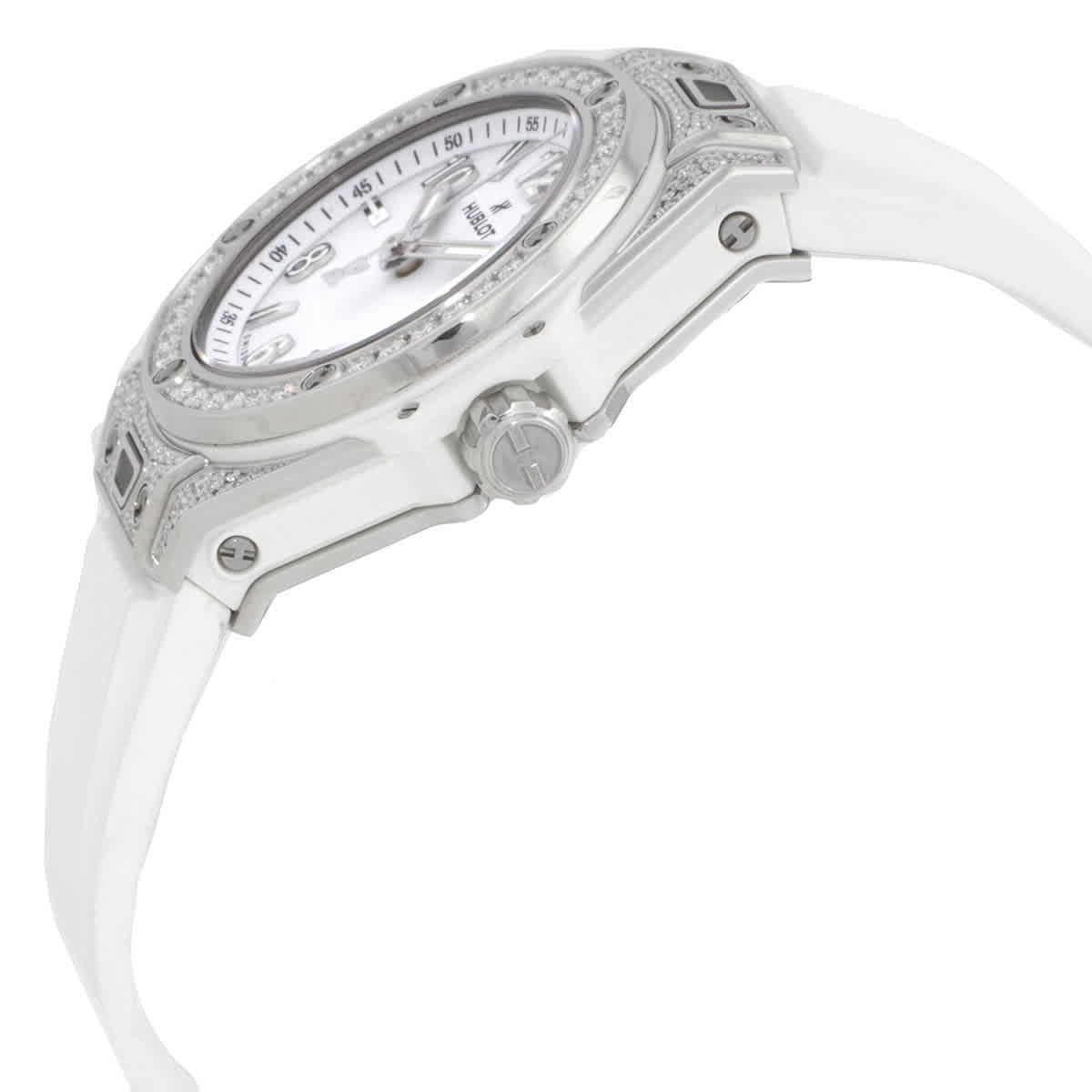 Hublot Big Bang Automatic Diamond White Dial Ladies Watch 485.SE.2010.RW.1604