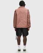 Rick Owens Woven Padded Zip Front Jacket Pink - Mens - Bomber Jackets/Overshirts