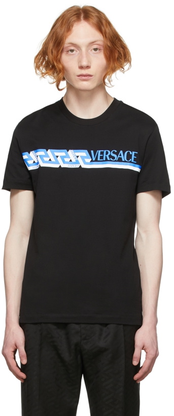Photo: Versace Black La Greca T-Shirt
